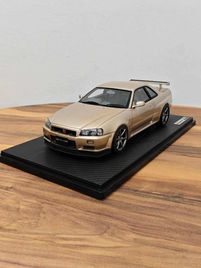 Nissan Skyline GT-R M-Spec Nür R34 1:18 Silica Breath