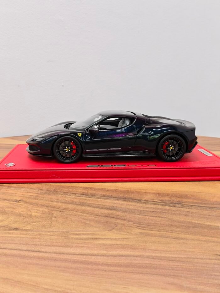 Ferrari 296 GTB 1:18 Blue - Image 3