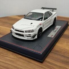 Nissan Skyline GT-R V Spec N1 (BNR34) 2021 White 1:18
