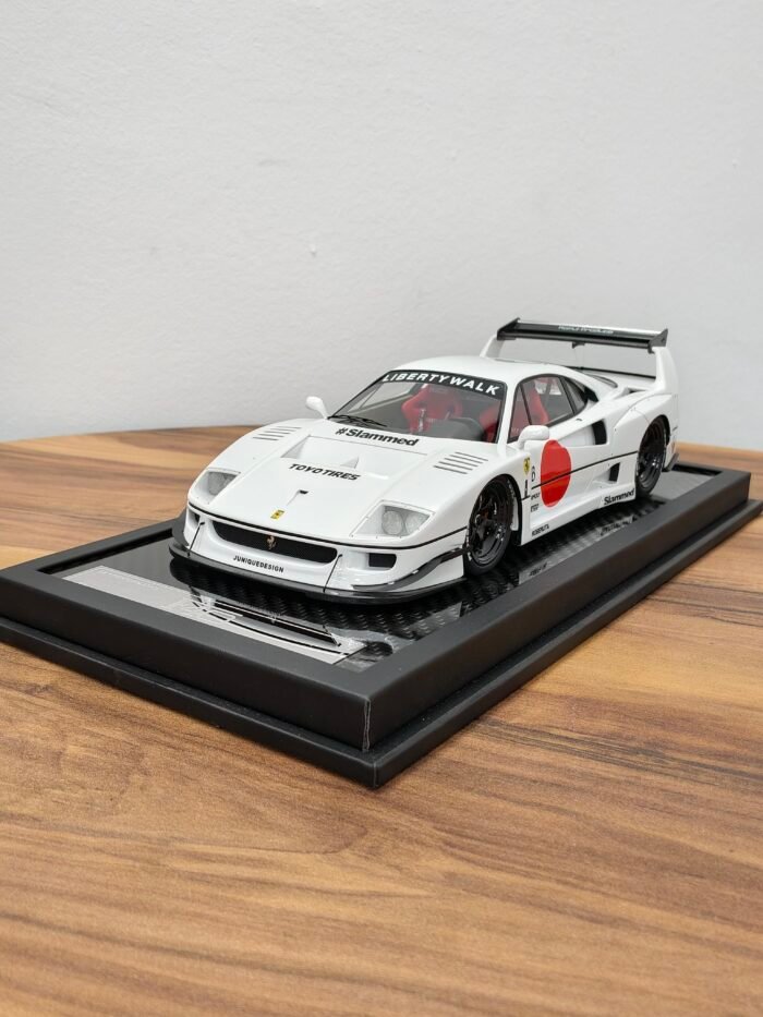 Ferrari Vip18041 F40 1:18 Pearl White Decals