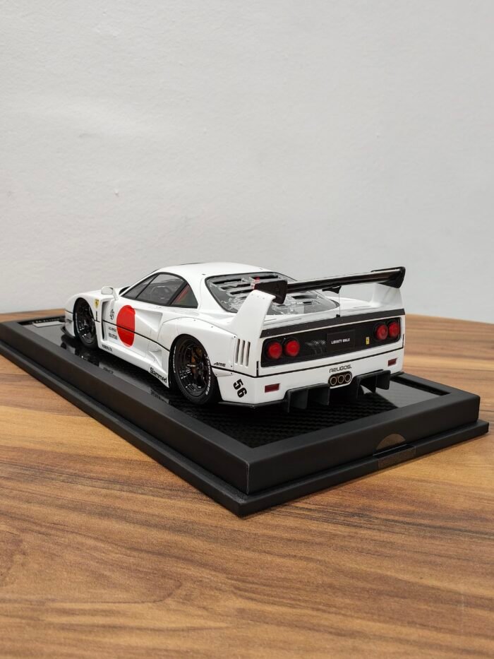 Ferrari Vip18041 F40 1:18 Pearl White Decals - Image 4