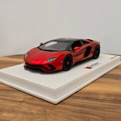 Lamborghini Aventador S Roadster 2017 Red 1:18