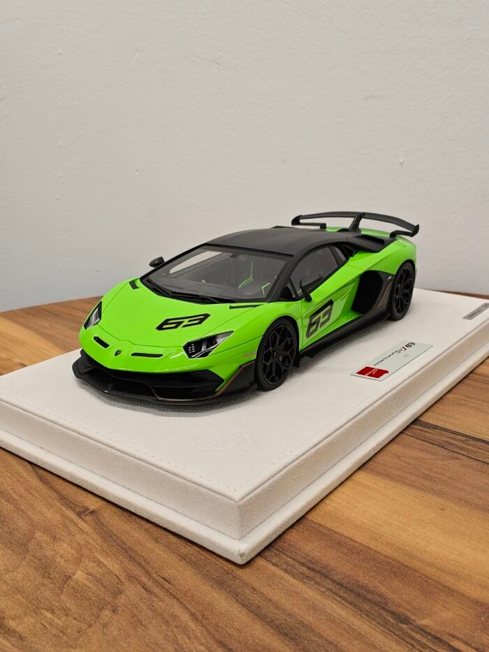 Lamborghini Aventador SVG 63 2018 Verde Scandal 1:18