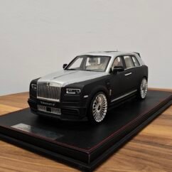 Rolls Royce Ghost 1:18 Silver Metallic Black