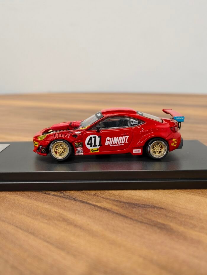 Toyota GT4586 1:64 Red - Image 3
