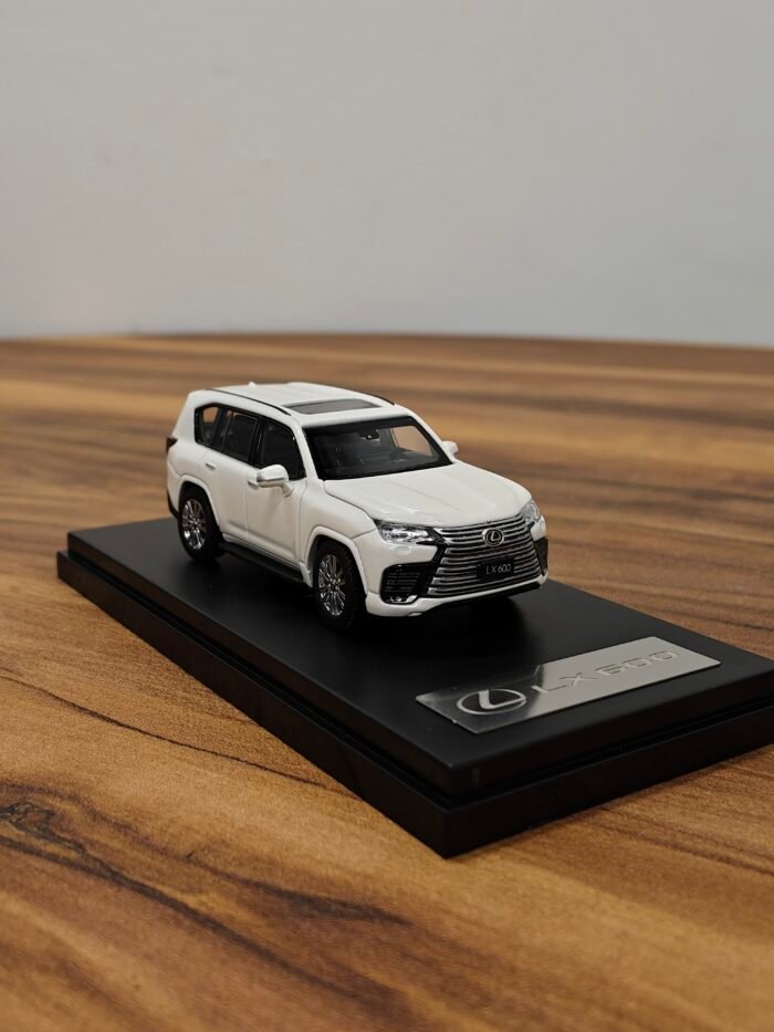 Lexus LX600 White 1:64 - Image 2