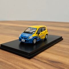 Honda 95 Fit Yellow with Blue 1:64