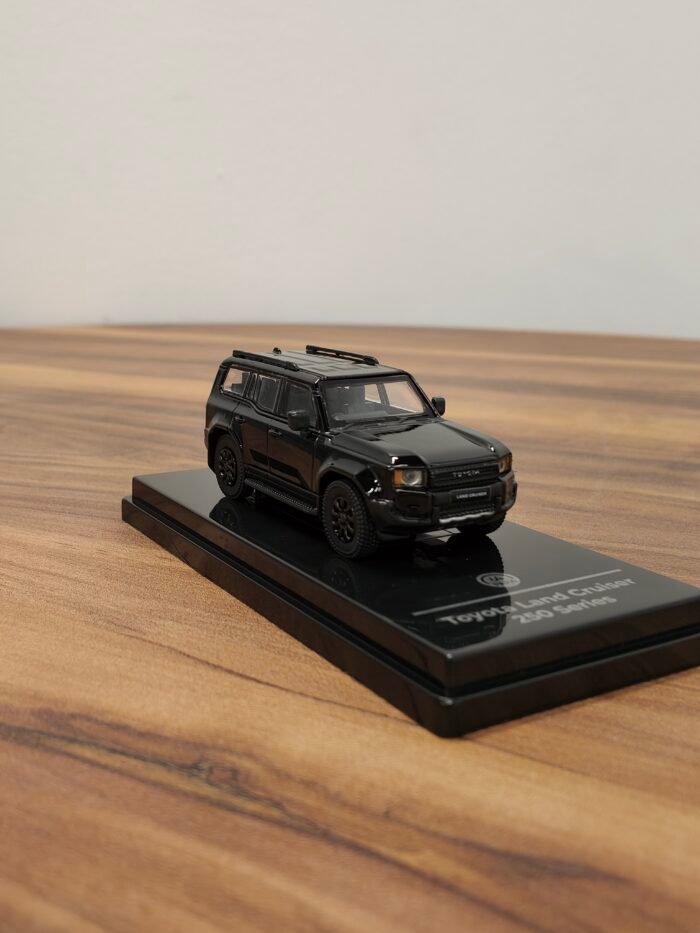 2024 Toyota Land Cruiser 250 Prado (Black) 1:64 - Image 2