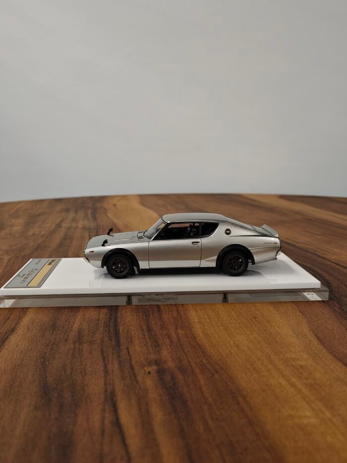 Nissan Skyline 2000 GT-R 1973 [KPGC110] Silver 1:43 - Image 3