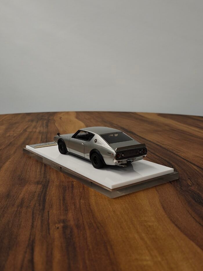 Nissan Skyline 2000 GT-R 1973 [KPGC110] Silver 1:43 - Image 4