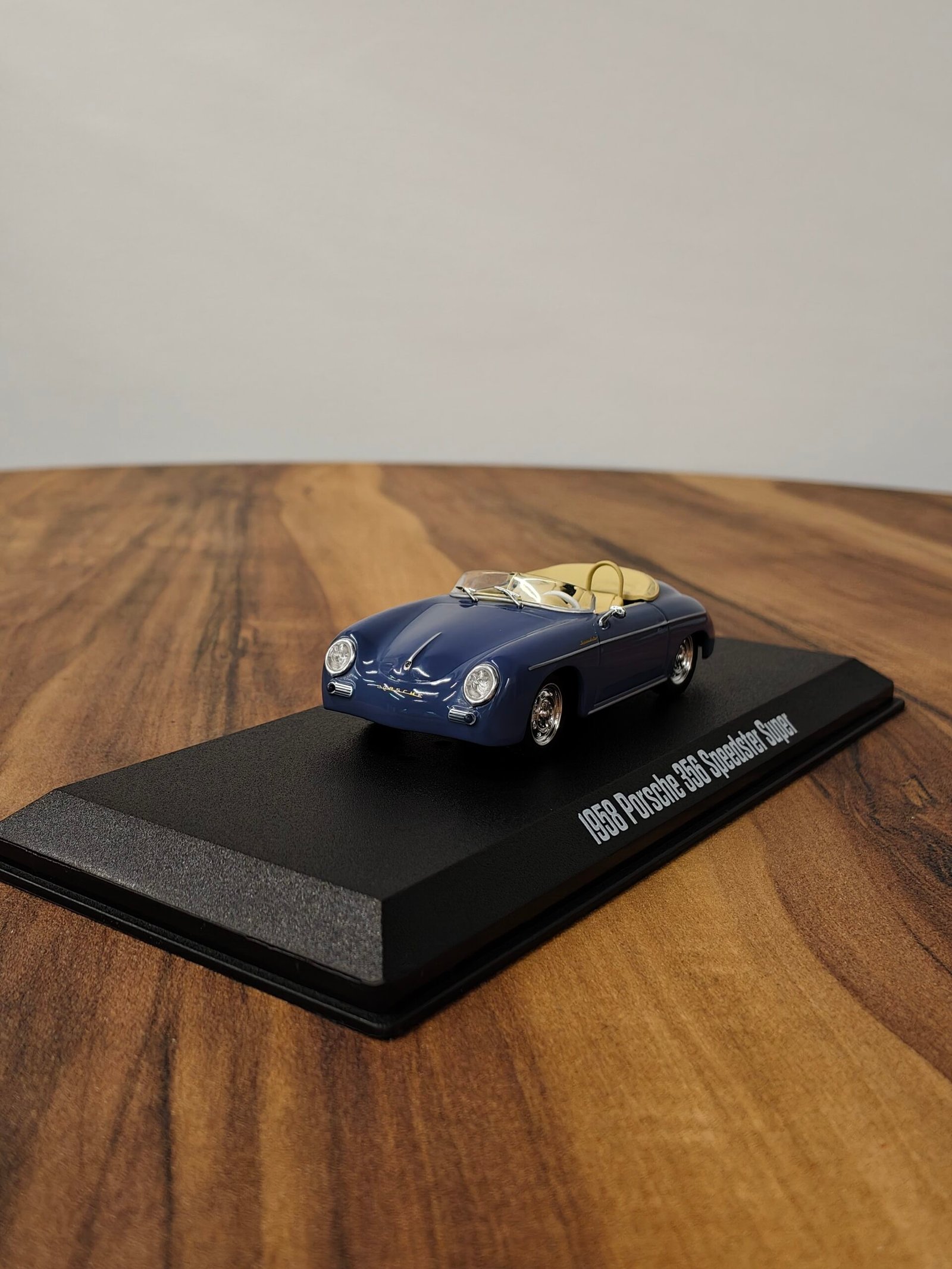1958 porsche 356 speedster super (Blue) 1:43