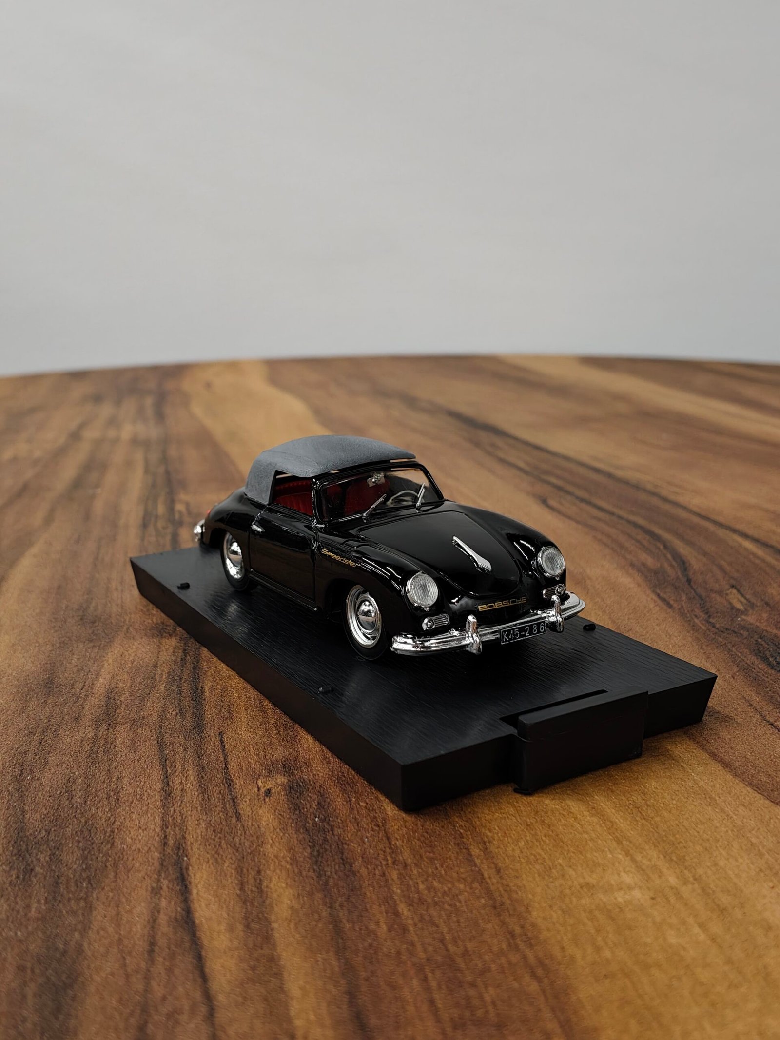 Porsche 356 Cabriolet Chiusa1952 Nero 1:43 Black - Image 2