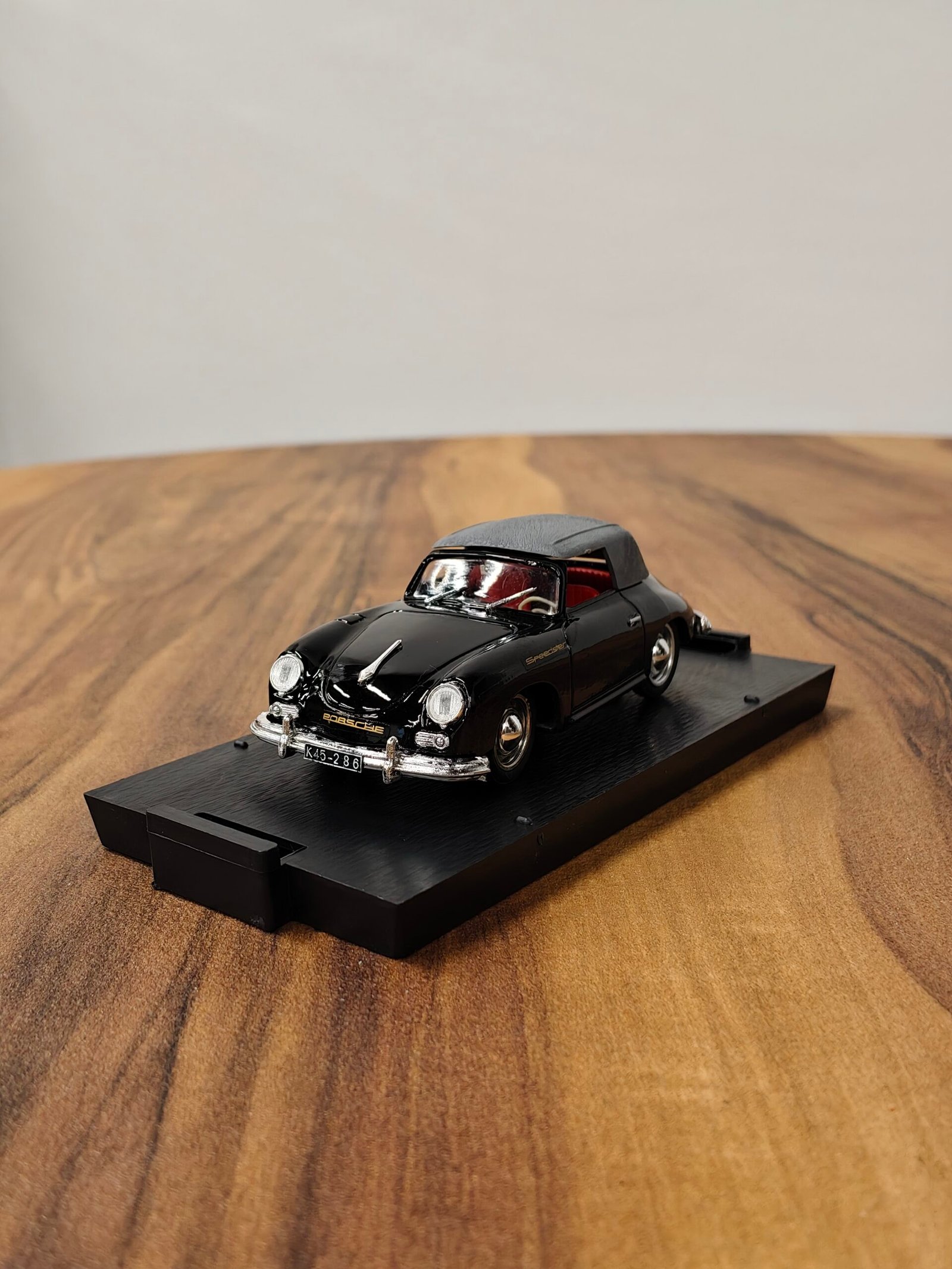 Porsche 356 Cabriolet Chiusa1952 Nero 1:43 Black