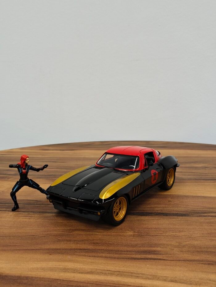 1966 Chevy Corvette (Black) Scale 1/18