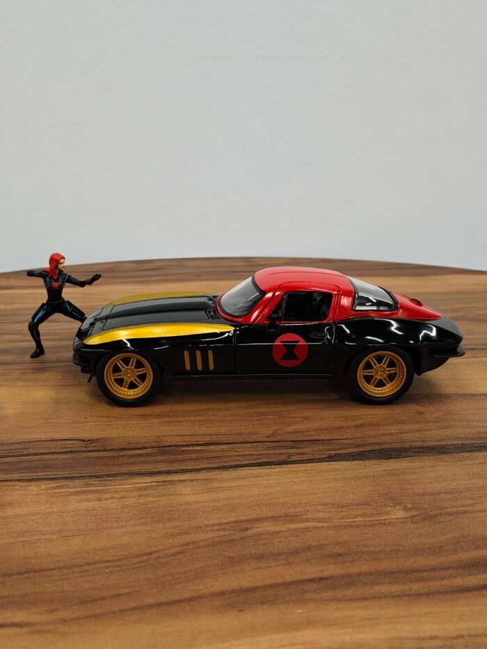 1966 Chevy Corvette (Black) Scale 1/18 - Image 3
