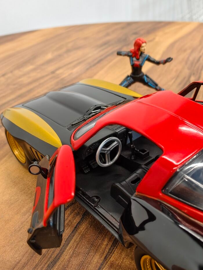 1966 Chevy Corvette (Black) Scale 1/18 - Image 5