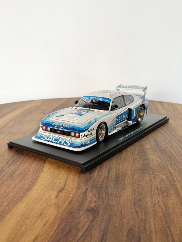 Ford Capri Turbo Gruppe 5 (White with Blue) 1:18