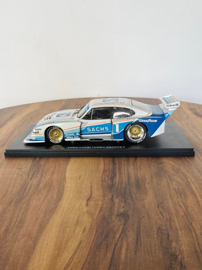 Ford Capri Turbo Gruppe 5 (White with Blue) 1:18 - Image 4