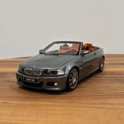 BMW E46 M3 Convertible (Gray) Scale 1/18