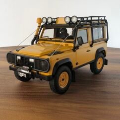 Land Rover Defender 110 Yellow 1:18