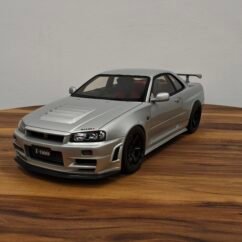 Nissan  KSR12005s Nismo R34 GT-R Z-Tune (Silver) 1:12