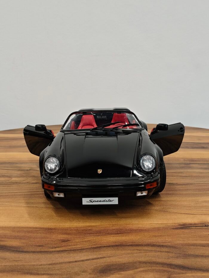 Porsche 911 Speedster 1989 schwarz/rot (Black) 1:12 - Image 7