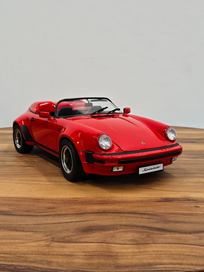 Porsche 911 Speedster 1989 Indischrot/Scharz (Red) 1:12 - Image 4