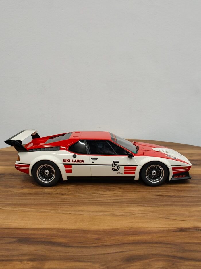 BMW M1 PROCAR #5 Niki Lauda Pro Car Series 1975 (Winner) Scale 1/12 - Image 3