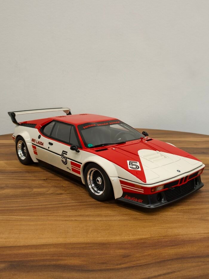 BMW M1 PROCAR #5 Niki Lauda Pro Car Series 1975 (Winner) Scale 1/12 - Image 4