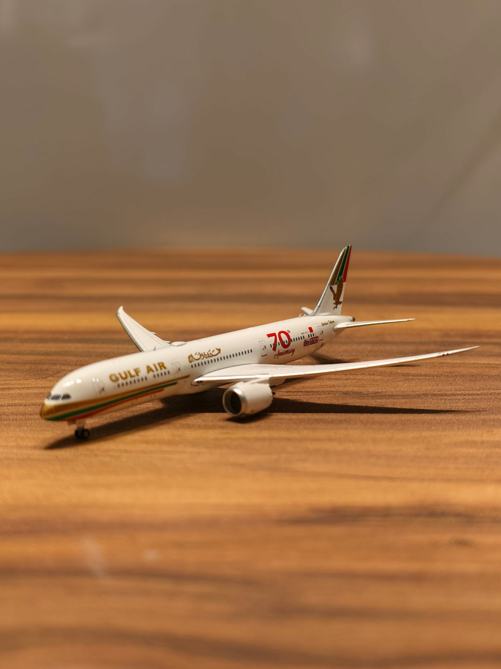 Gulf Air Boeing787-9 (4Color) 1:400