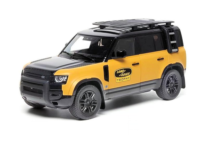 Land Rover Defender 110 Yellow 1:18 Land Rover Defender 110 Yellow 1:18