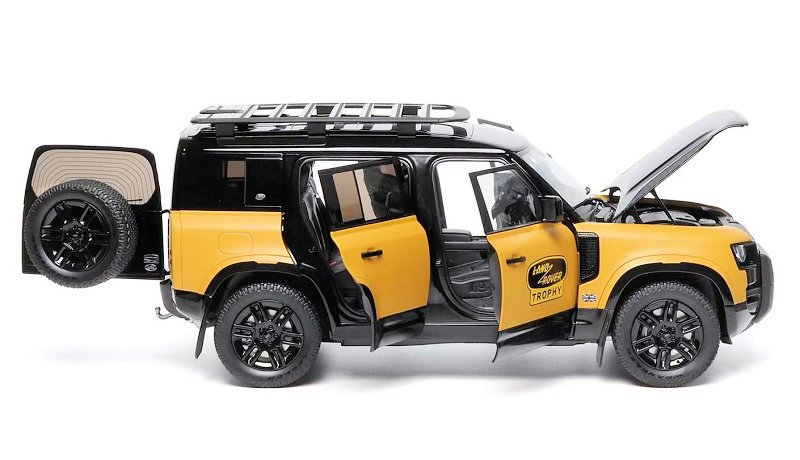 Land Rover Defender 110 Yellow 1:18 Land Rover Defender 110 Yellow 1:18 - Image 5
