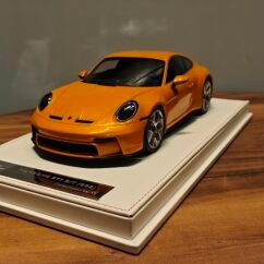 Porsche 911 S/T (992) Orange & Silver 1:18