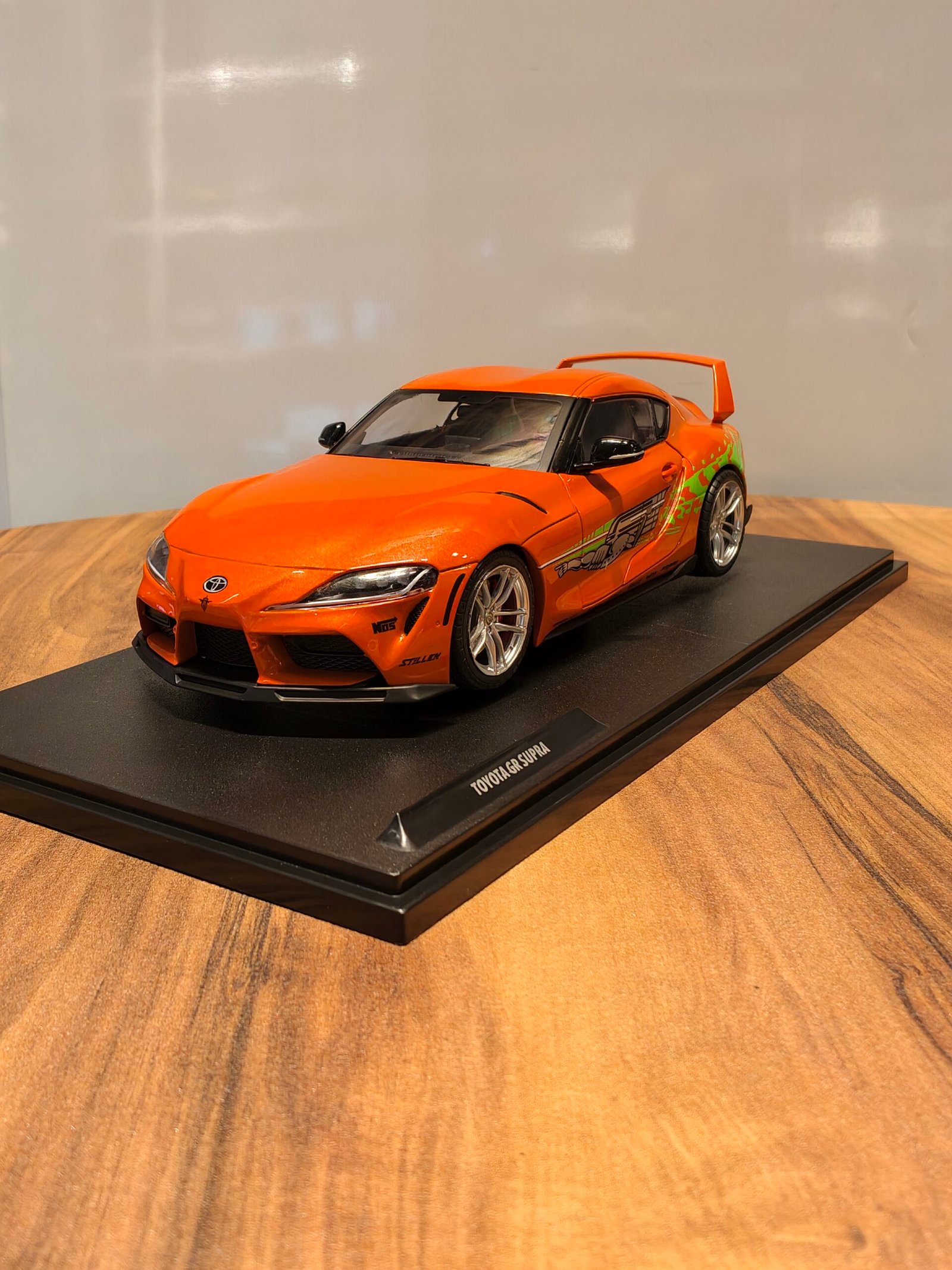 Toyota GR Supra Orange 1:18