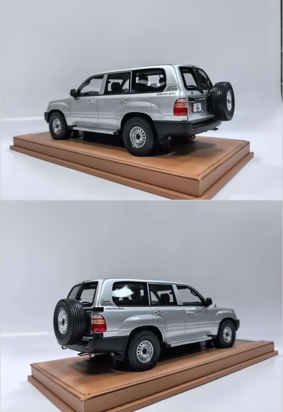 Toyota Land Cruiser G 1998 1:18 Black - Image 4