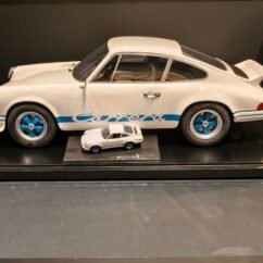 Porsche 911 Carrera RS 1972 White 1:8