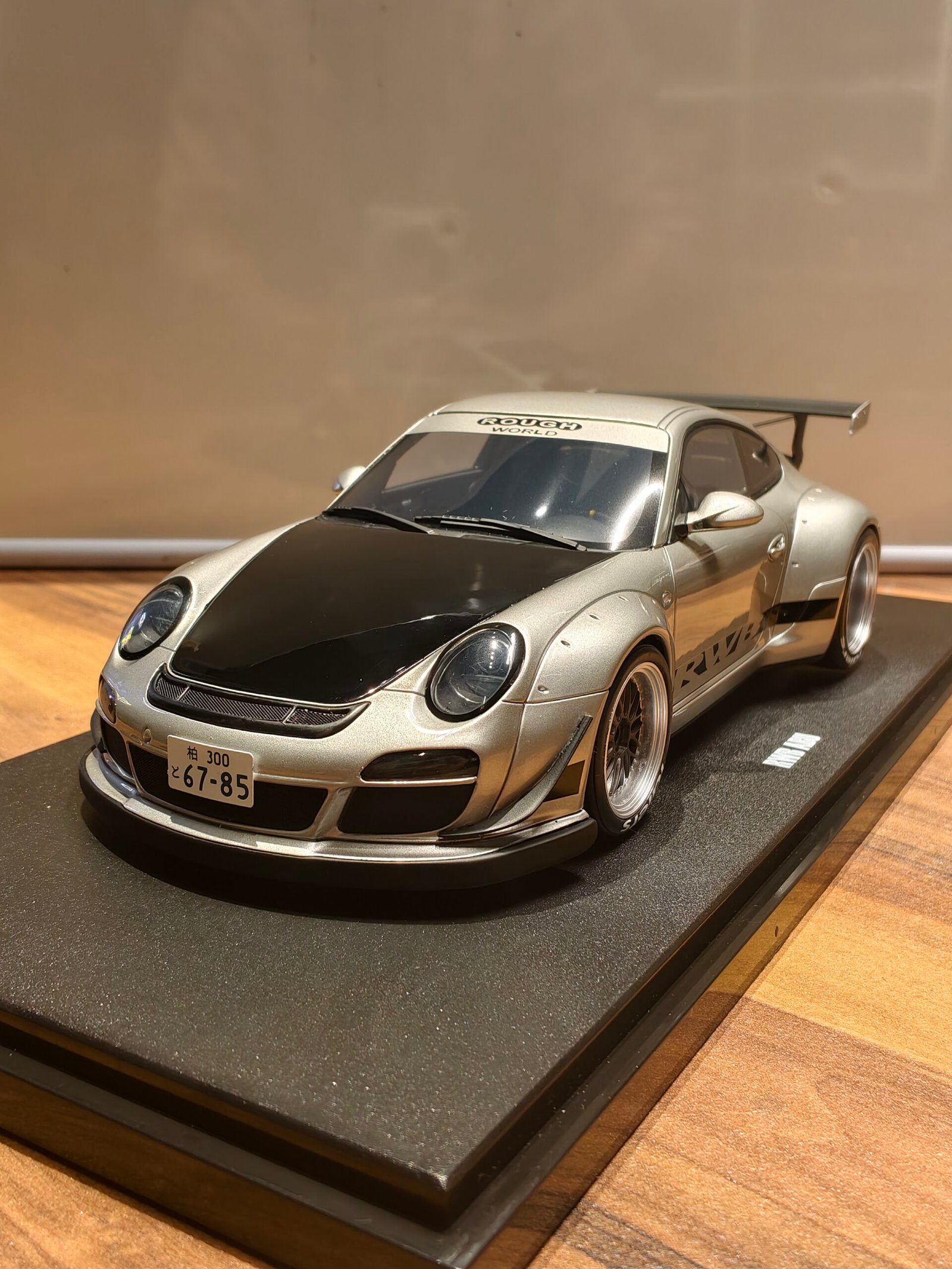 Porsche GT483 1/18 RWB ABU Gray