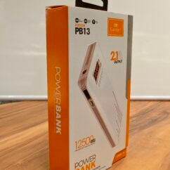 Power Bank Earldom ET-PB13 Portable Charger 12500mAh - Color: White