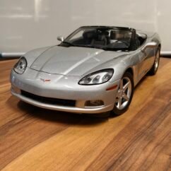 Corvette C6 Silver 1:12