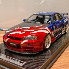 Nissan Skyline GT-R 34 Z-Tune 1:12 Blue