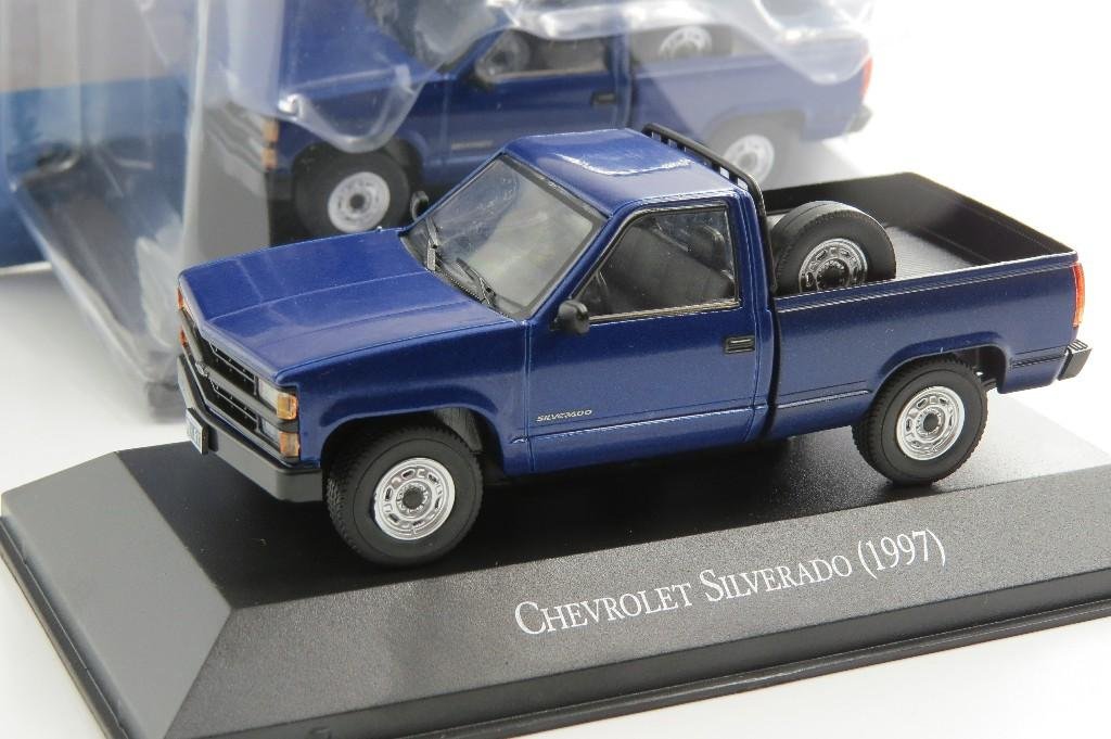 Chevrolet Silverado 1997 Blue 1:43