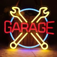 LED Garage Neon Signs Check Engine Light Neon Signs for Wall