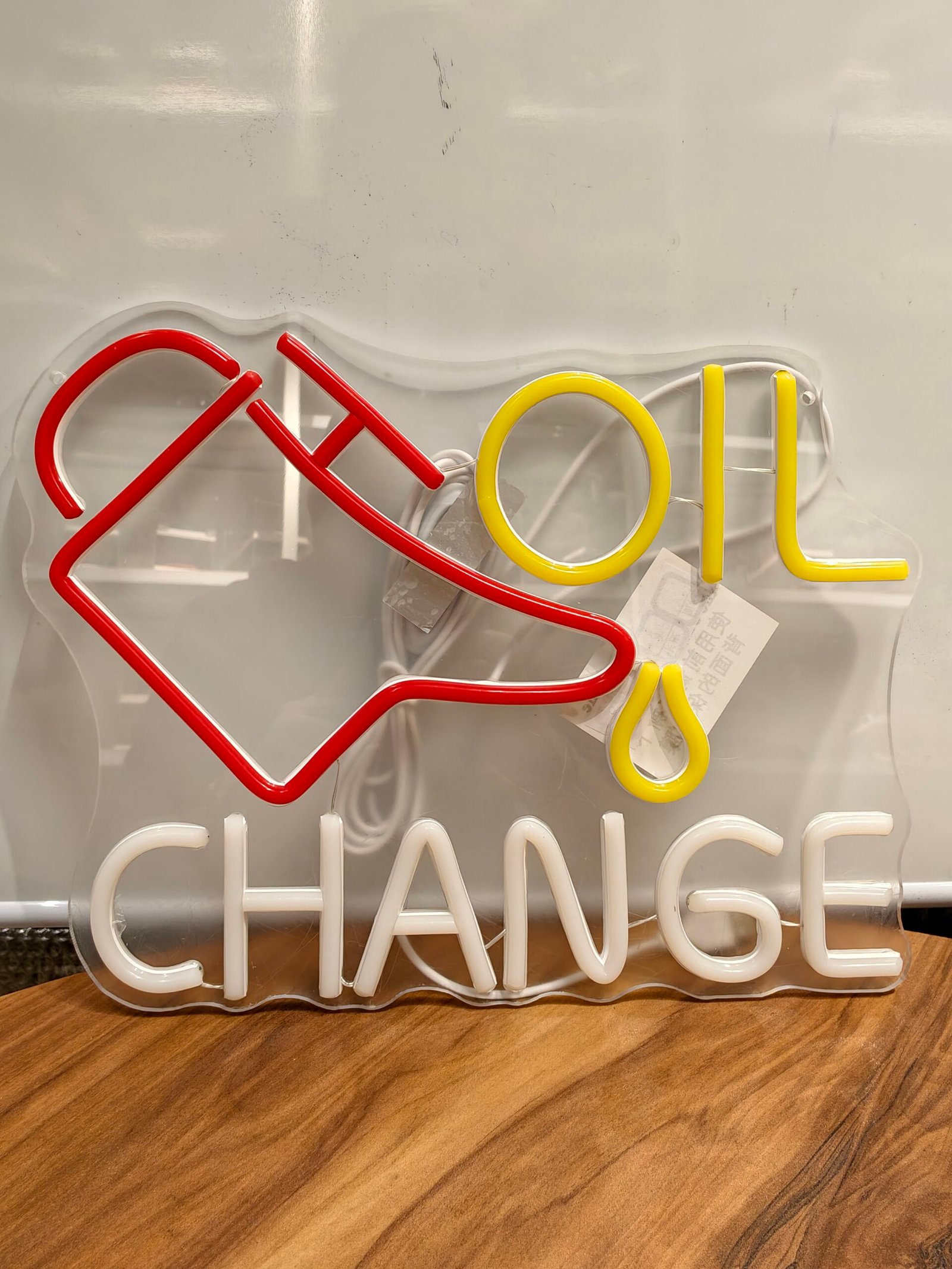 NEON sign Oil Change Oil Change NEON sign Oil Change Oil Change - Image 2