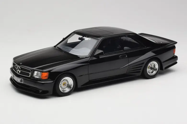 Mercedes 560 SEC W126 Koenig Black Otto Mobile Scale 1/18 Mercedes 560 SEC W126 Koenig Black Otto Mobile Scale 1/18