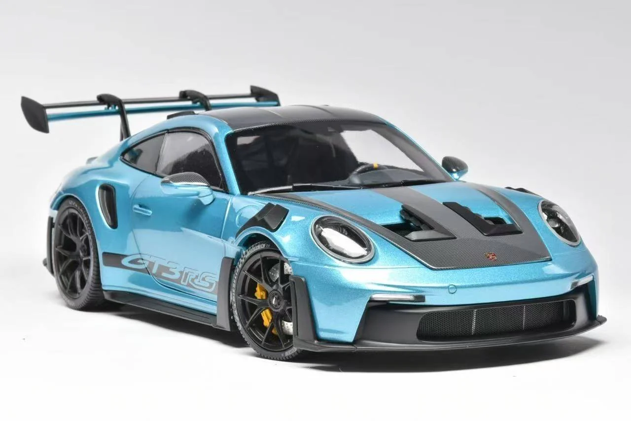 Porsche 911 (992) GT3 RS (Ipanema Metallic Blue) Diecast Car Model Exclusive Scale 1/18 Minichamps Porsche 911 (992) GT3 RS (Ipanema Metallic Blue) Diecast Car Model Exclusive Scale 1/18 Minichamps - Image 2
