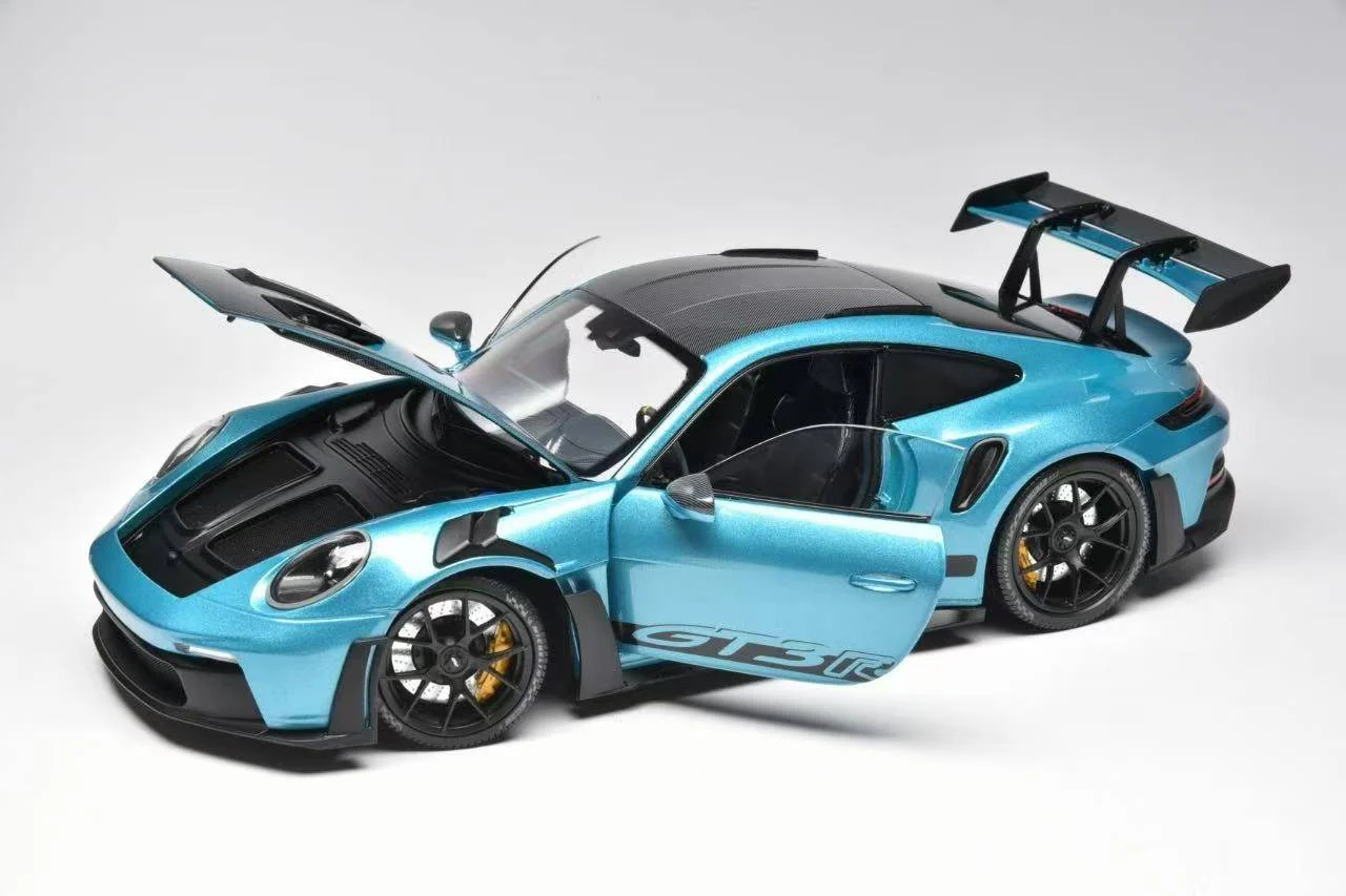 Porsche 911 (992) GT3 RS (Ipanema Metallic Blue) Diecast Car Model Exclusive Scale 1/18 Minichamps Porsche 911 (992) GT3 RS (Ipanema Metallic Blue) Diecast Car Model Exclusive Scale 1/18 Minichamps - Image 8