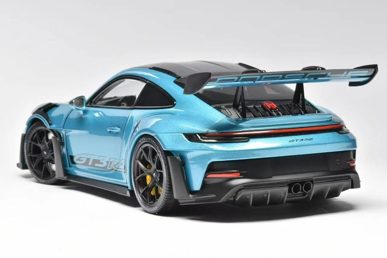 Porsche 911 (992) GT3 RS (Ipanema Metallic Blue) Diecast Car Model Exclusive Scale 1/18 Minichamps Porsche 911 (992) GT3 RS (Ipanema Metallic Blue) Diecast Car Model Exclusive Scale 1/18 Minichamps - Image 7